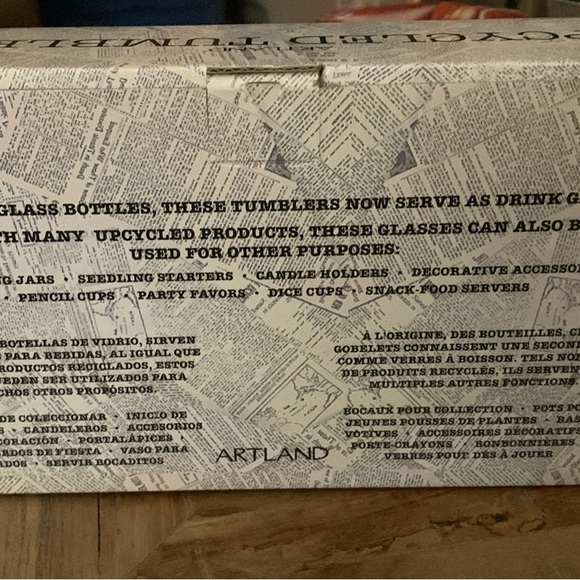 Glass tumblers - Picture 2 of 2